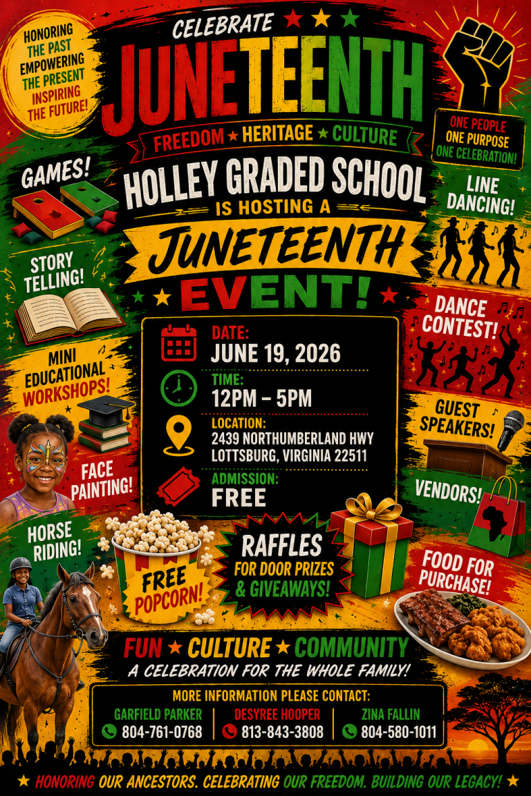Celebrate Juneteenth at Holley Graded School