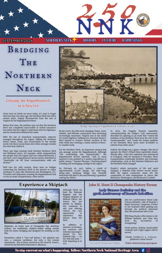 A thumbprint view of the NNK250 Newsletter issue for September 2026